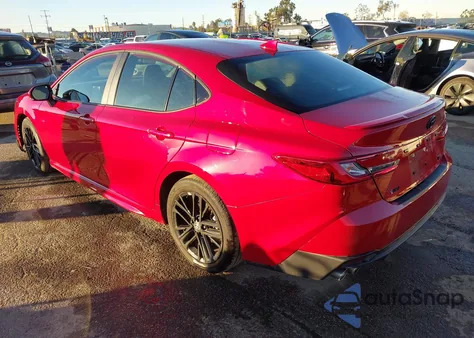 2025 Toyota Camry Se from USA, damaged, VIN 4T1DAACK8SU142671